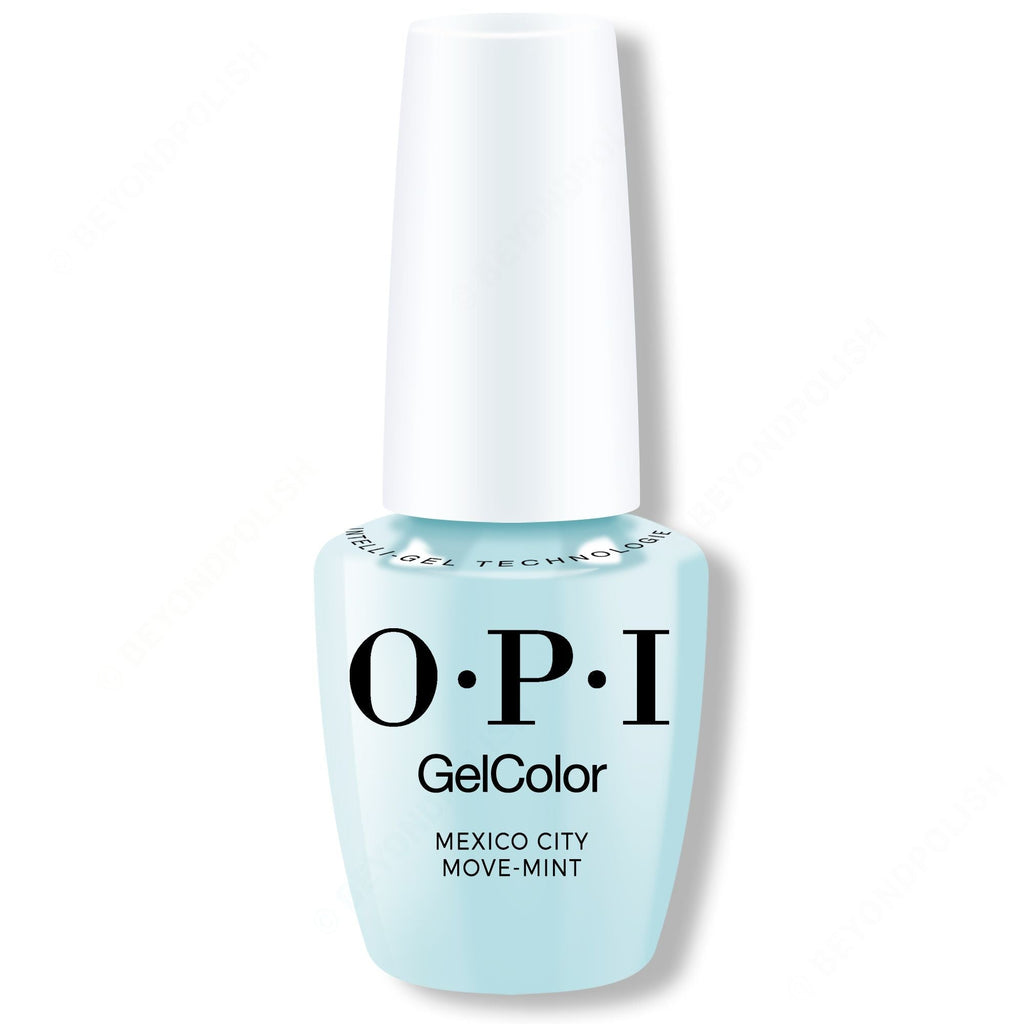 OPI GelColor Intelli-Gel - Mexico City Move-mint 0.5 oz - Long Lasting Formula