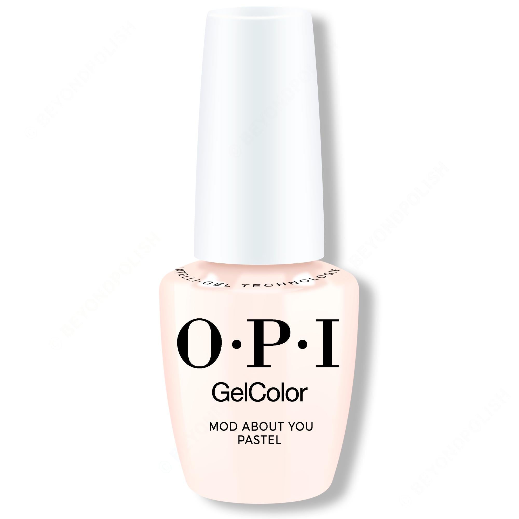OPI GelColor Intelli-Gel - Mod About You Pastel 0.5 oz - Long Lasting Formula