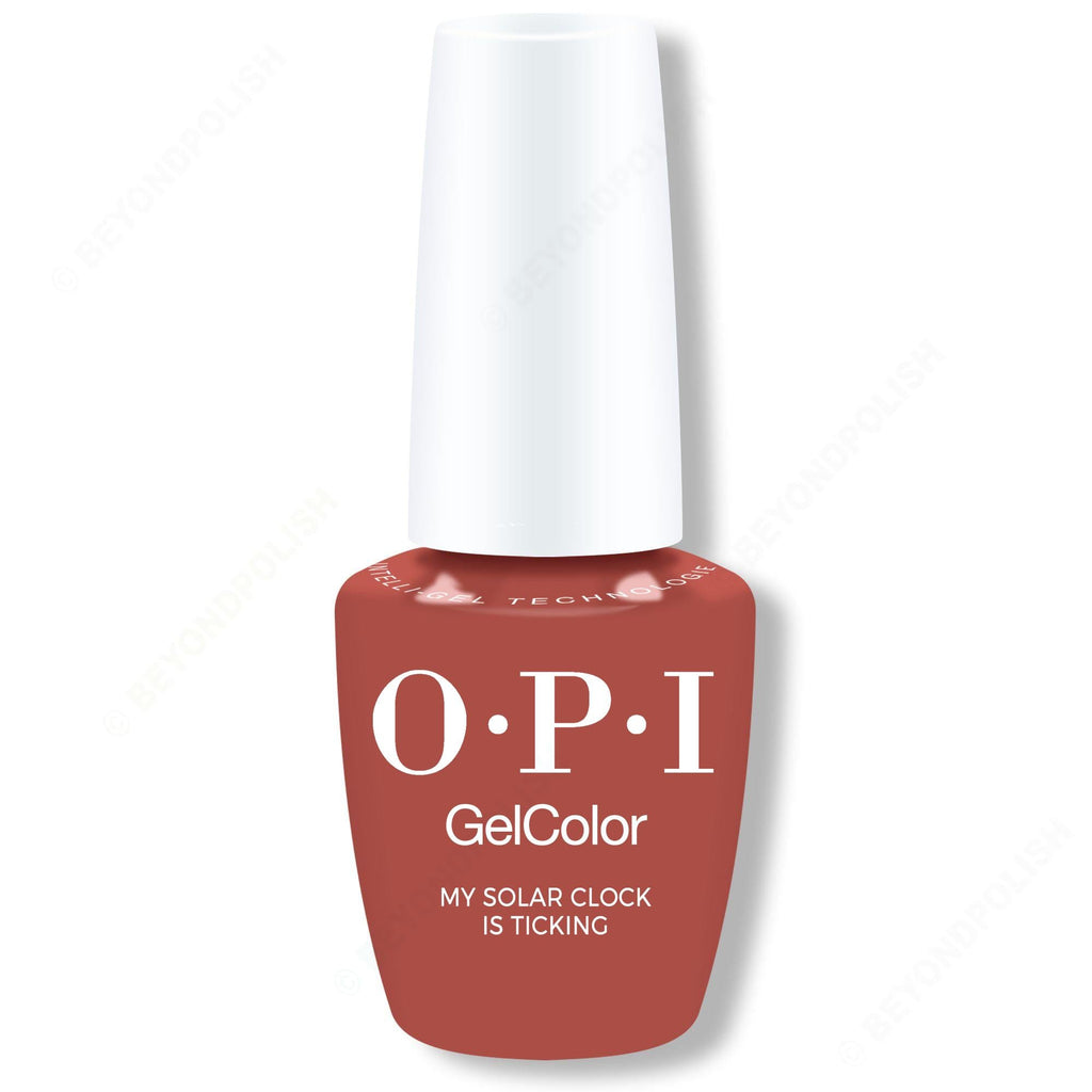 OPI GelColor Intelli-Gel - My Solar Clock is Ticking 0.5 oz - Long Lasting Formula