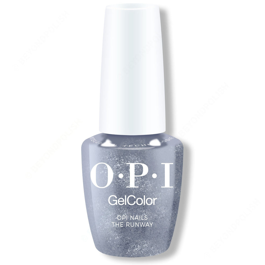 OPI GelColor Intelli-Gel - OPI Nails the Runway 0.5 oz - Long Lasting Formula