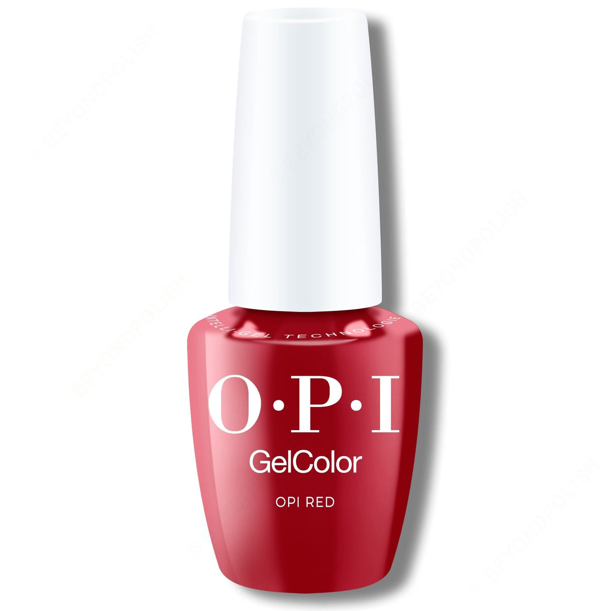 OPI GelColor Intelli-Gel - OPI Red 0.5 oz - Long Lasting Formula
