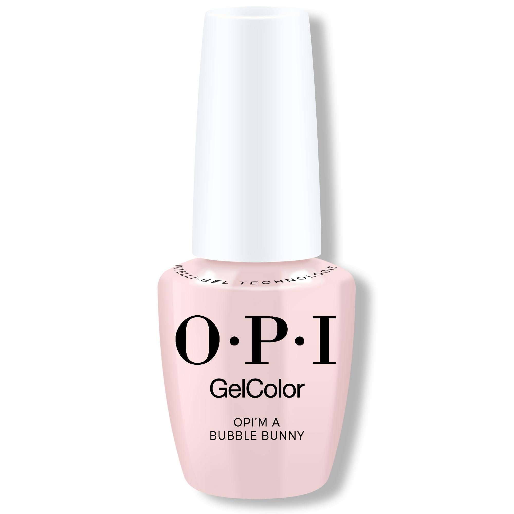 OPI GelColor Intelli-Gel - OPI'm a Bubble Bunny 0.5 oz - OPIcons Spring 2026 - Long Lasting Formula