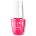 OPI GelColor Intelli-Gel - Pink Flamenco 0.5 oz - Long Lasting Formula