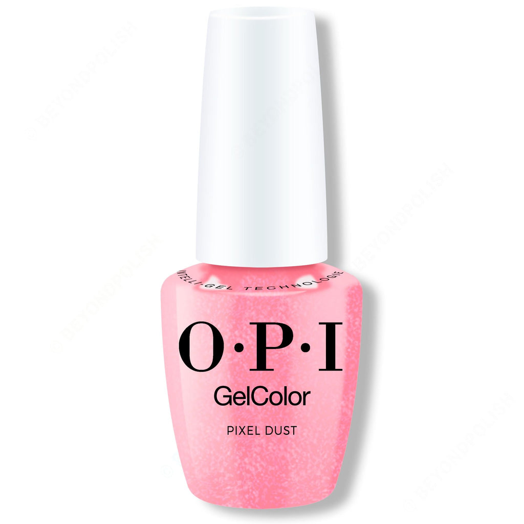 OPI GelColor Intelli-Gel - Pixel Dust 0.5 oz - Long Lasting Formula