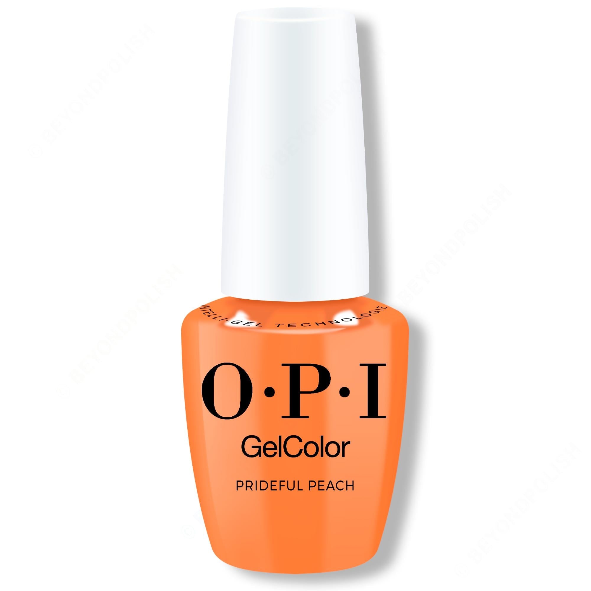 OPI GelColor Intelli-Gel - Prideful Peach 0.5 oz - Long Lasting Formula