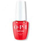 OPI GelColor Intelli-Gel - Red Velvet Vixen 0.5 oz - Long Lasting Formula