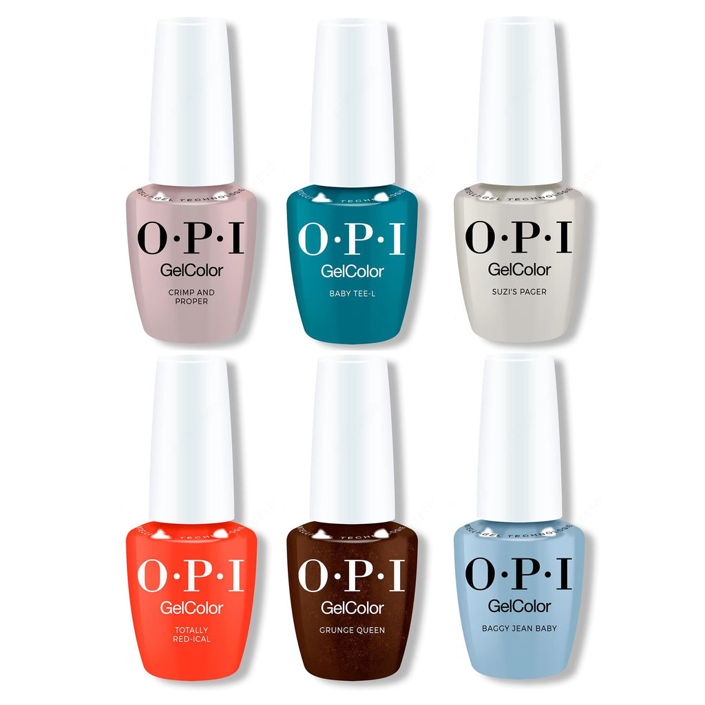 OPI GelColor Intelli-Gel Set - What's Your Mani‑tude GelColor Add-On Kit #2 Collection - Long Lasting Formula