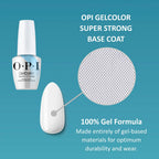 OPI GelColor Intelli-Gel - Super Strong Base Coat 0.5 oz - Long Lasting Formula