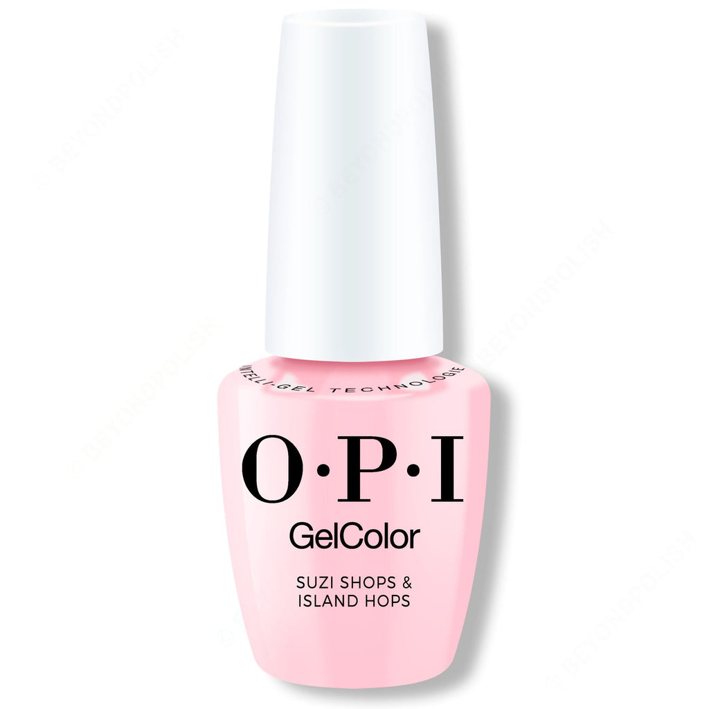 OPI GelColor Intelli-Gel - Suzi Shops & Island Hops 0.5 oz - Long Lasting Formula