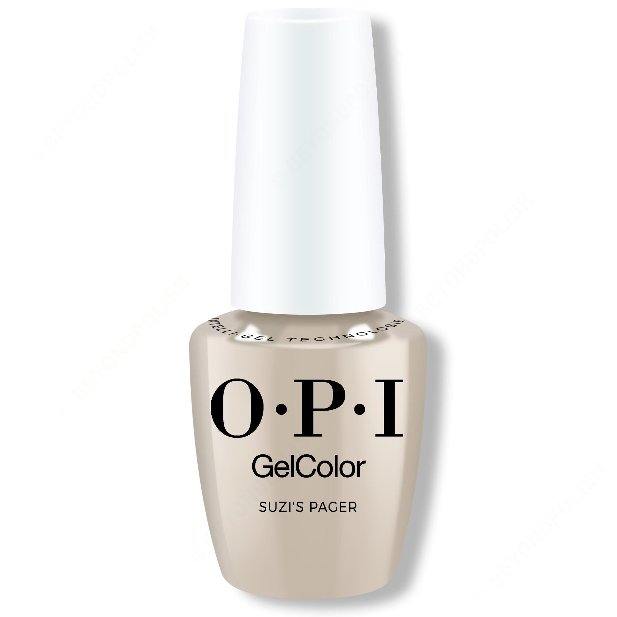 OPI - Gel, Lacquer & Dip Intelli-Gel Combo - Suzis Pager - Long Lasting Formula