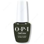 OPI GelColor Intelli-Gel - Things I've Seen in Aber-green 0.5 oz - Long Lasting Formula