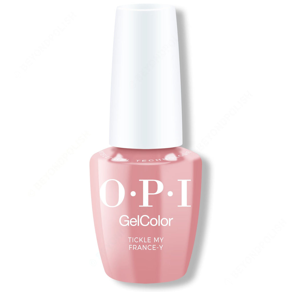 OPI GelColor Intelli-Gel - Tickle My France-Y 0.5 oz - Long Lasting Formula