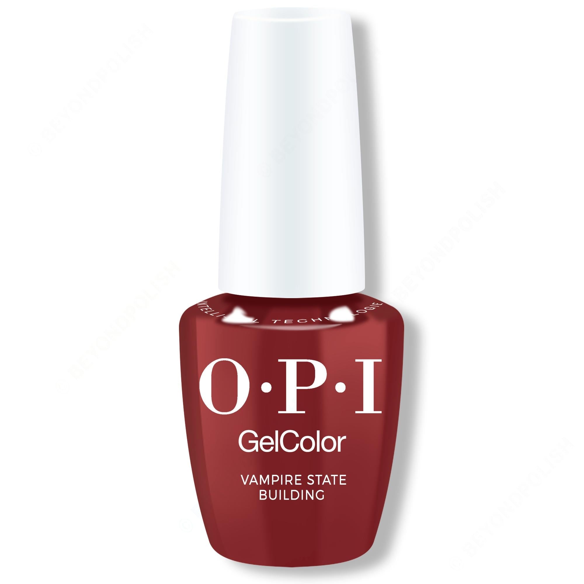 OPI GelColor Intelli-Gel - Vampire State Building 0.5 oz - Long Lasting Formula