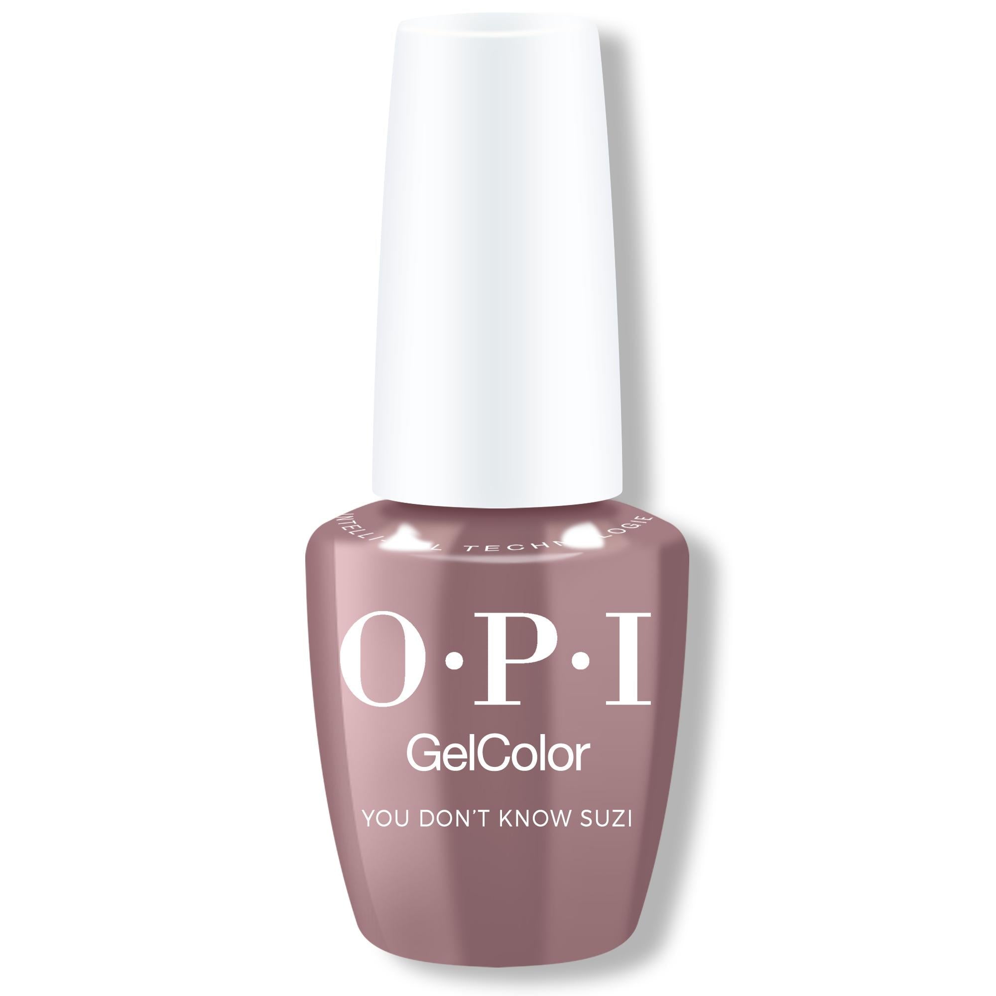 OPI GelColor Intelli-Gel - You Don't Know Suzi 0.5 oz - OPIcons Spring 2026 - Long Lasting Formula