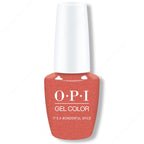 OPI GelColor - It's a Wonderful Spice 0.5 oz - Long Lasting Formula