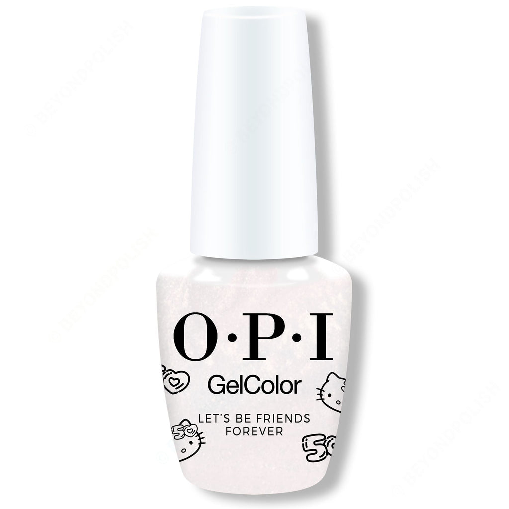 OPI GelColor - Let's Be Friends Forever 0.5 oz - Long Lasting Formula