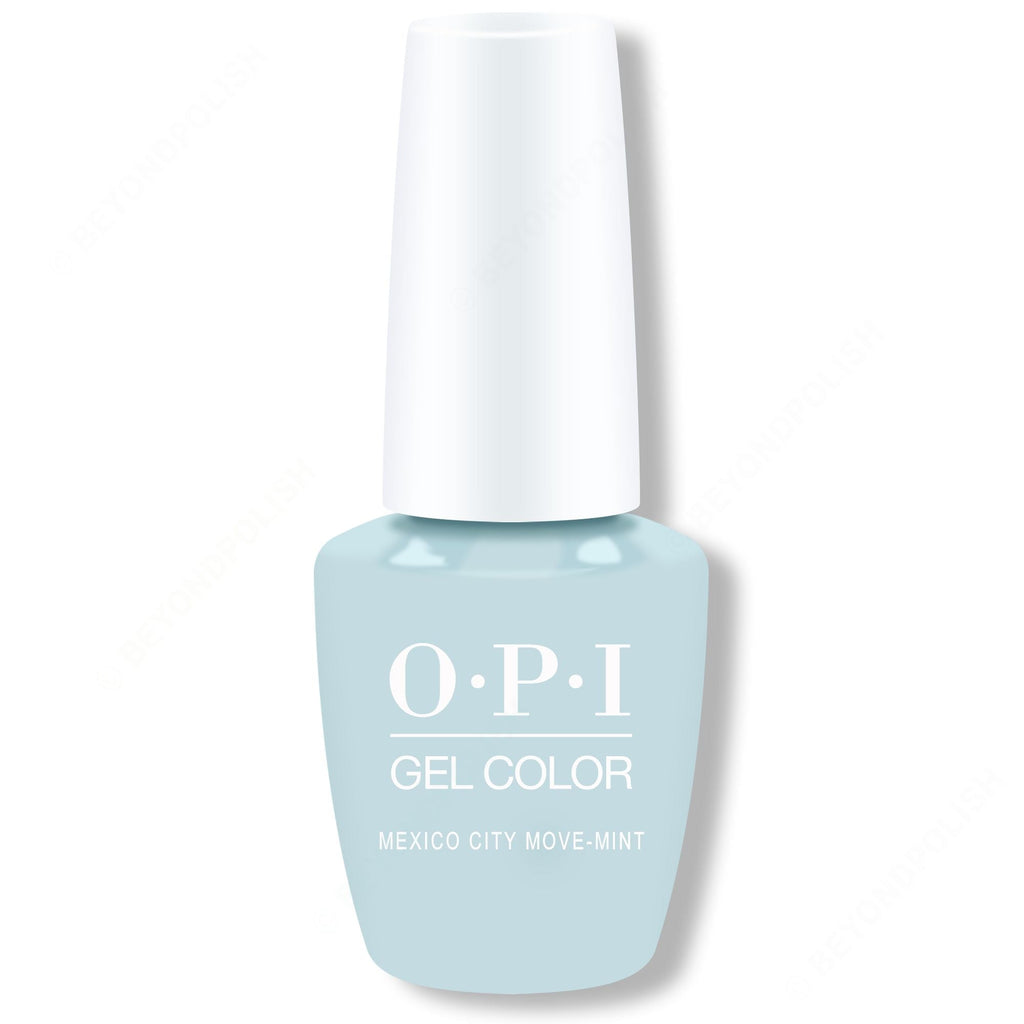 OPI GelColor - Mexico City Move-mint 0.5 oz - Long Lasting Formula
