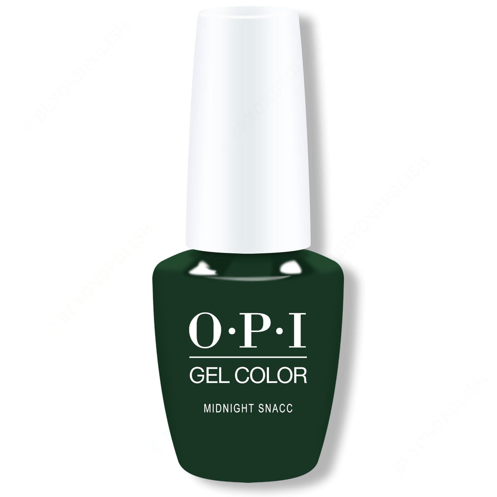 OPI GelColor - Midnight Snacc 0.5 oz - Long Lasting Formula