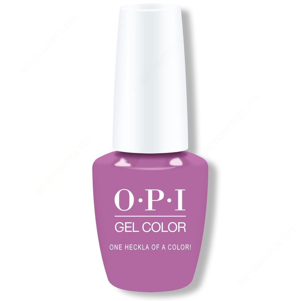 OPI GelColor - One Heckla of a Color! 0.5 oz - Long Lasting Formula