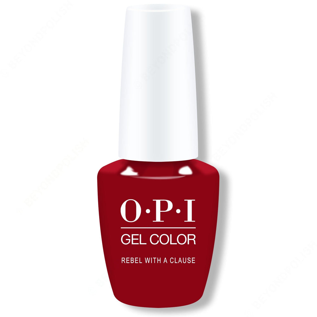 OPI GelColor - Rebel With A Clause 0.5 oz - Long Lasting Formula