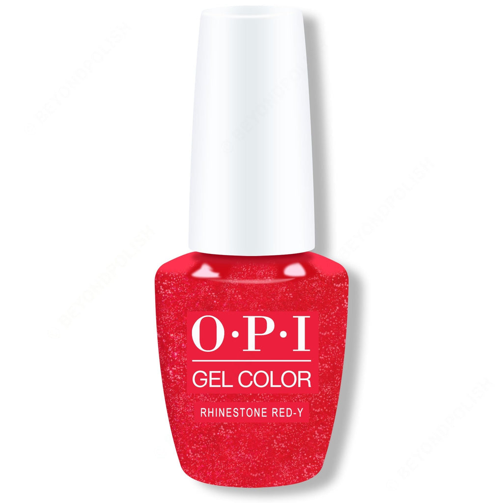 OPI GelColor - Rhinestone Red-y 0.5 oz - Long Lasting Formula