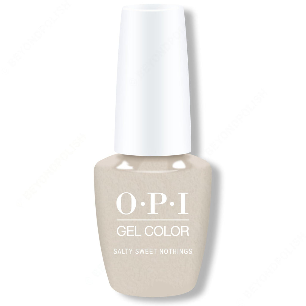 OPI GelColor - Salty Sweet Nothings 0.5 oz - Long Lasting Formula