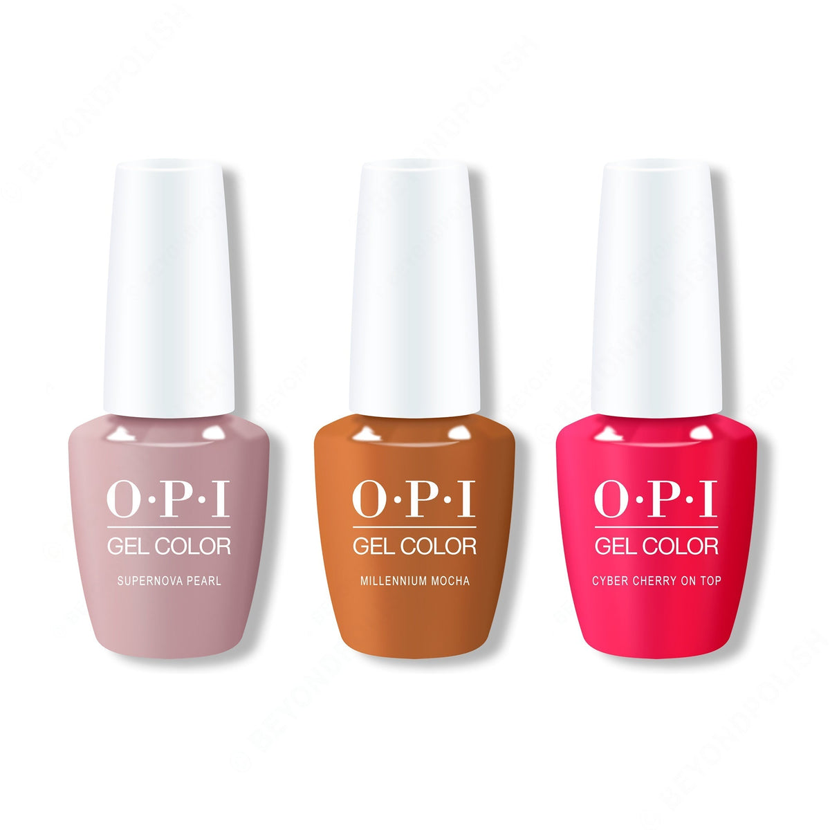 OPI GelColor Set - Metallic Mega Mix - Gel Set 2 - Long Lasting Formula