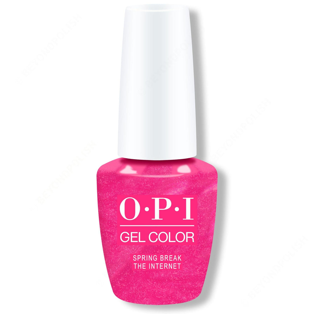OPI GelColor - Spring Break The Internet 0.5 oz - Long Lasting Formula