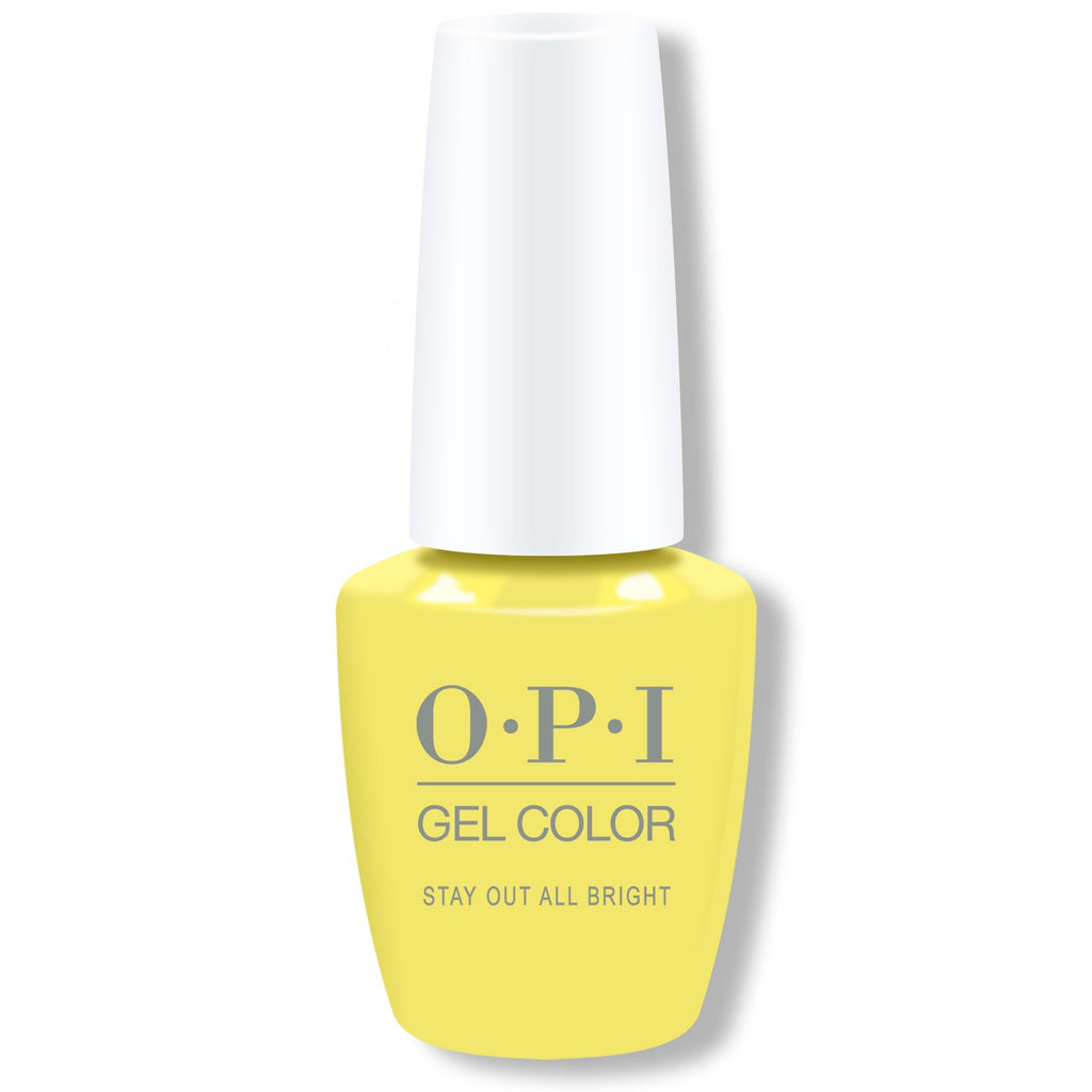 OPI GelColor - Stay Out All Bright 0.5 oz - Long Lasting Formula