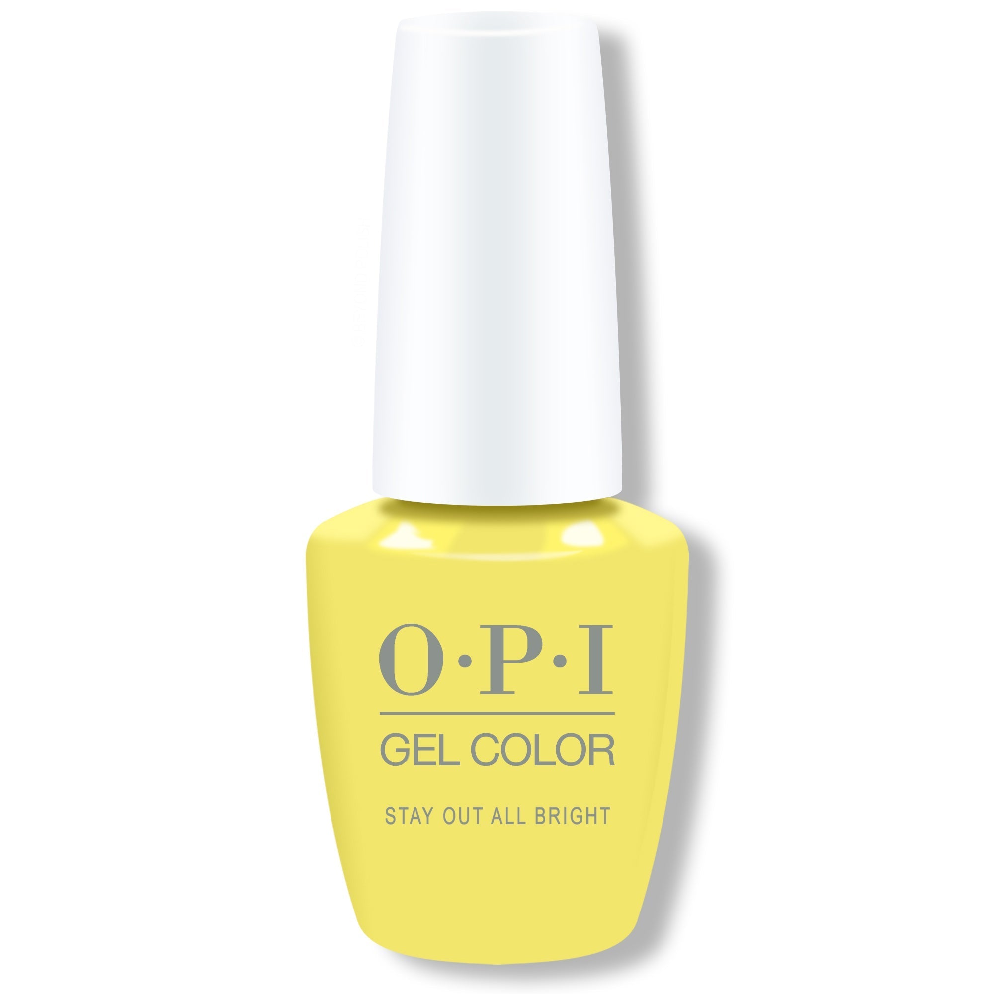 OPI GelColor - Stay Out All Bright 0.5 oz - Long Lasting Formula