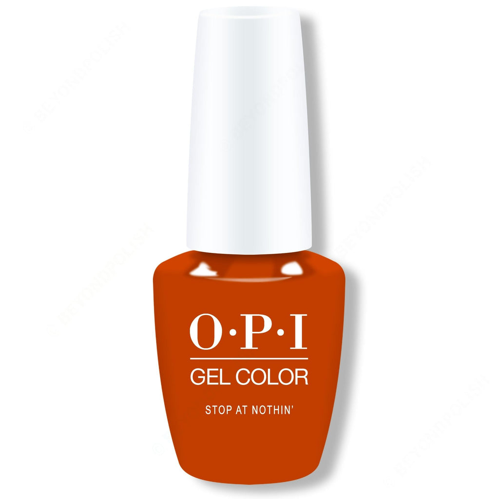OPI GelColor - Stop At Nothin' 0.5 oz - Long Lasting Formula