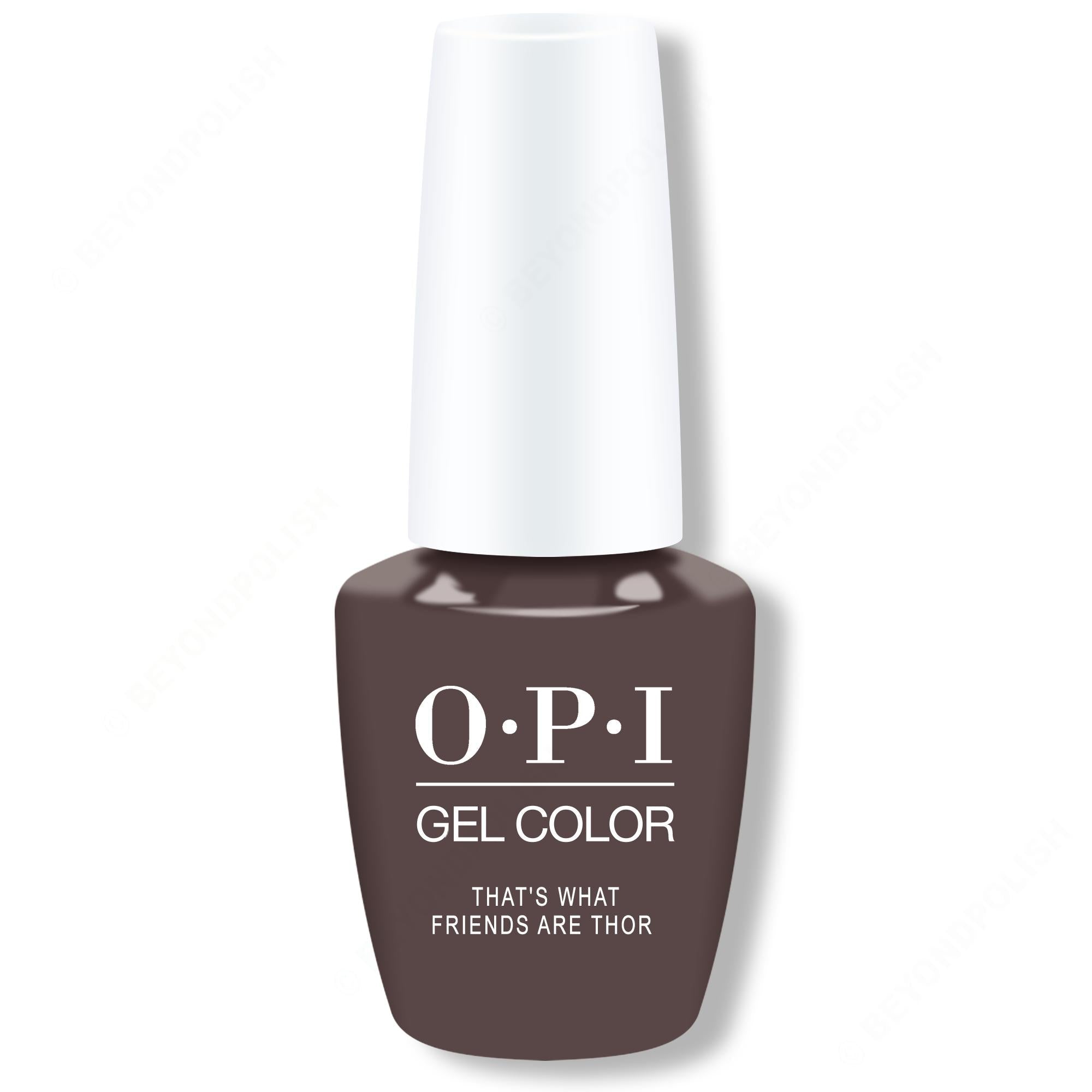 OPI GelColor - That's What Friends Are Thor 0.5 oz - Long Lasting Formula