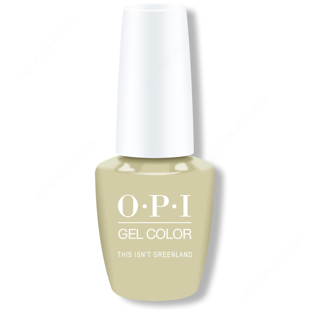 OPI GelColor - This Isn't Greenland 0.5 oz - Long Lasting Formula