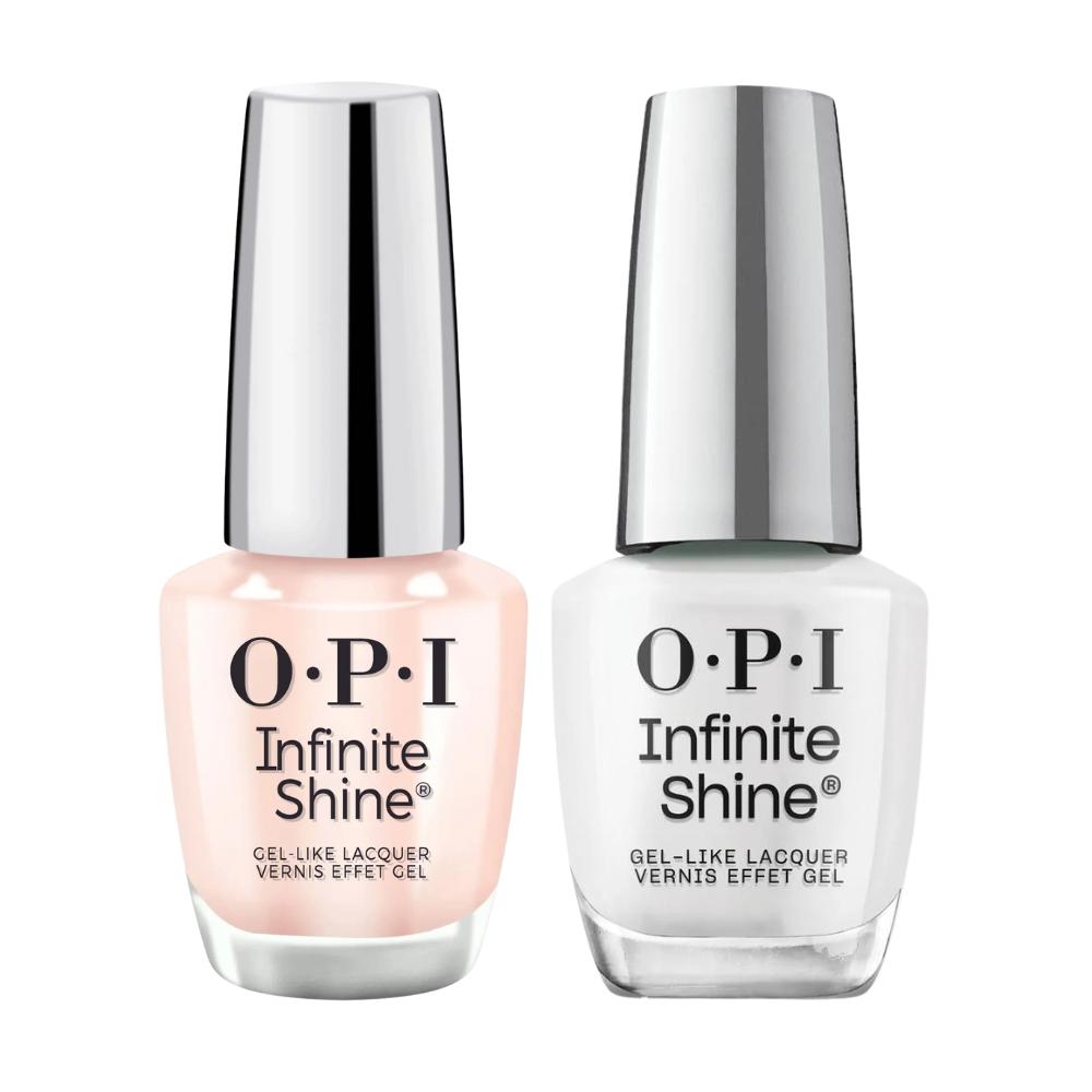 OPI Infinite Shine - Bubble Bath & Funny Bunny 2-Pc Set - Long Lasting Formula