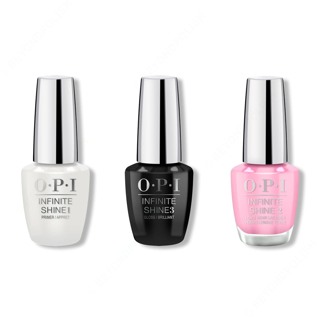 OPI - Infinite Shine Combo - Base, Top & Another Ramen-tic Evening - Long Lasting Formula