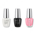 OPI - Infinite Shine Combo - Base, Top & Aphrodite's Pink Nightie - Long Lasting Formula