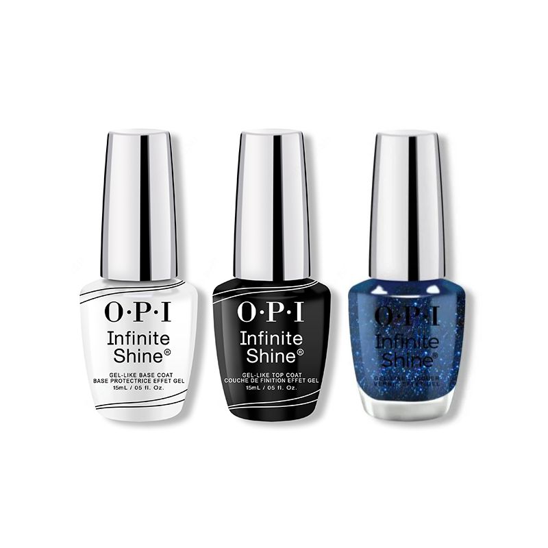 OPI - Infinite Shine Combo - Base, Top & Awe Night Long - Long Lasting Formula