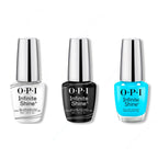 OPI - Infinite Shine Combo - Base, Top & Beach Party Teal Dawn - Long Lasting Formula