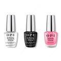 OPI - Infinite Shine Combo - Base, Top & Beat Goes Neon and On - Long Lasting Formula