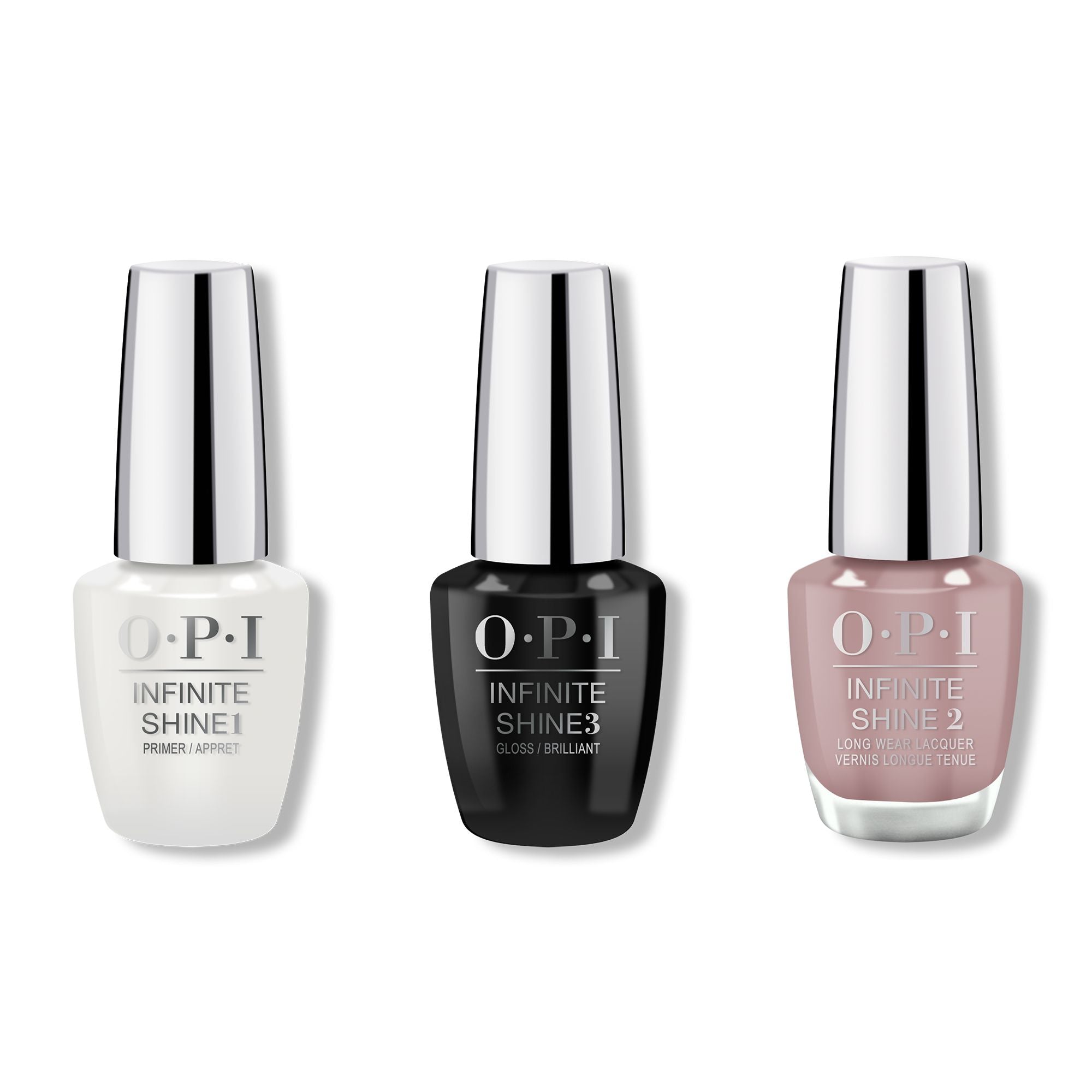 OPI - Infinite Shine Combo - Base, Top & Berlin There Done That - Long Lasting Formula