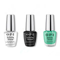 OPI - Infinite Shine Combo - Base, Top & Big Apple Green - OPIcons Spring 2026 - Long Lasting Formula