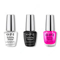 OPI - Infinite Shine Combo - Base, Top & Brighter Daze Ahead - Long Lasting Formula