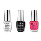 OPI - Infinite Shine Combo - Base, Top & Candy 4 My Sweet Tart - Long Lasting Formula