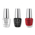OPI - Infinite Shine Combo - Base, Top & Crankin' Holiday Jams - Long Lasting Formula