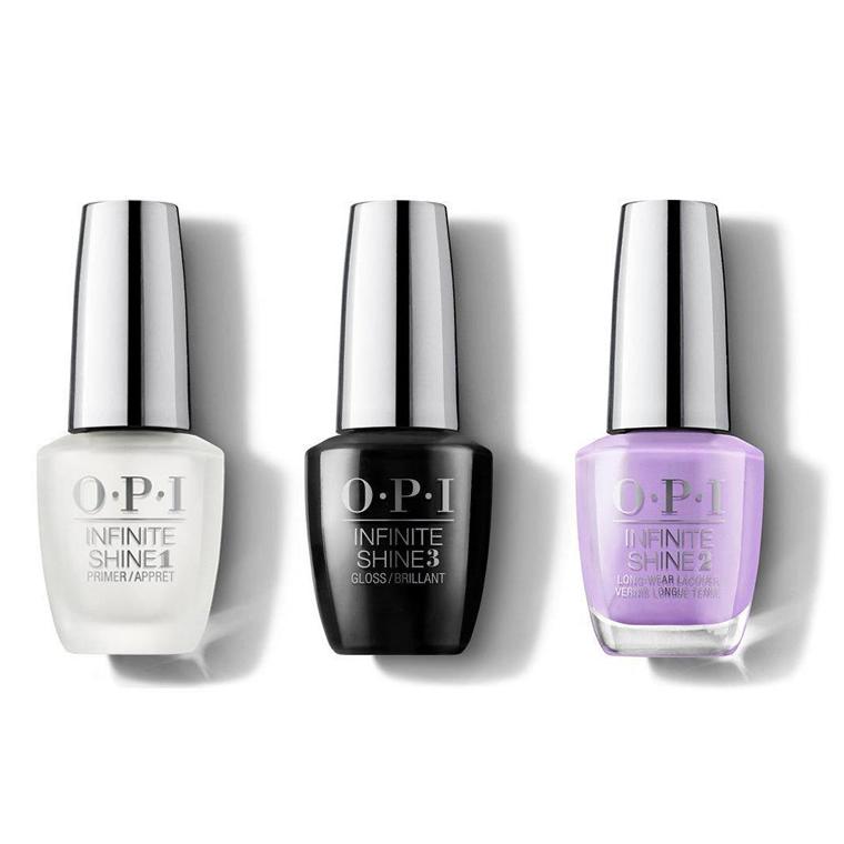 OPI - Infinite Shine Combo - Base, Top & Do You Lilac It - Long Lasting Formula