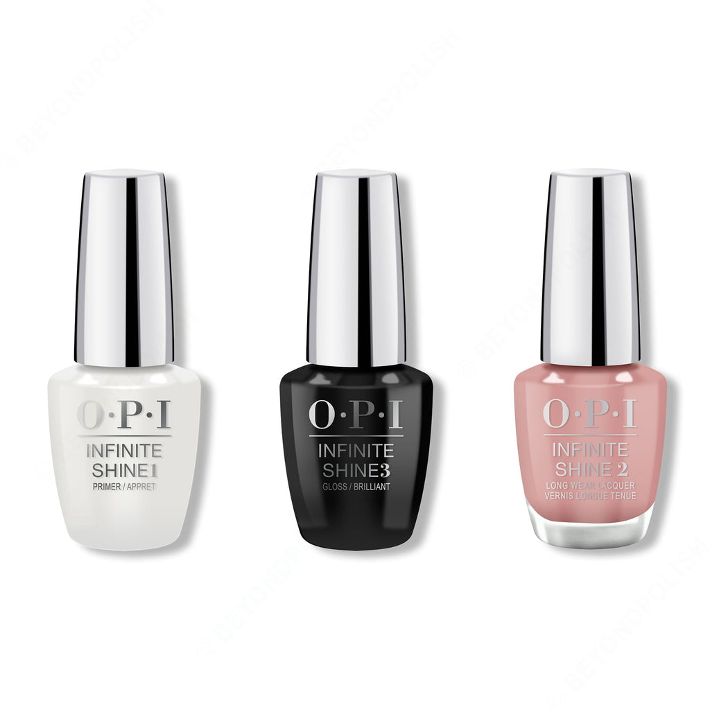 OPI - Infinite Shine Combo - Base, Top & Dulce De Leche - Long Lasting Formula