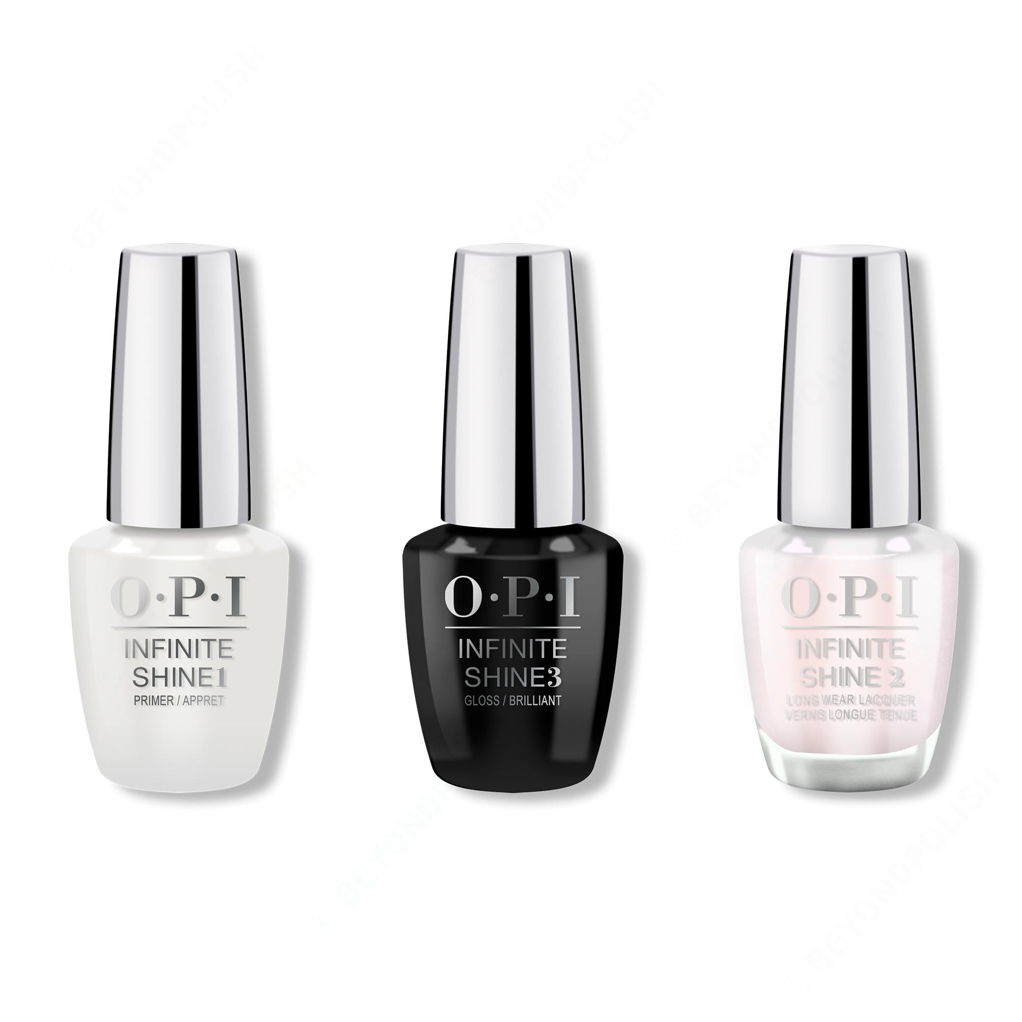 OPI - Infinite Shine Combo - Base, Top & Gemini And I - Long Lasting Formula