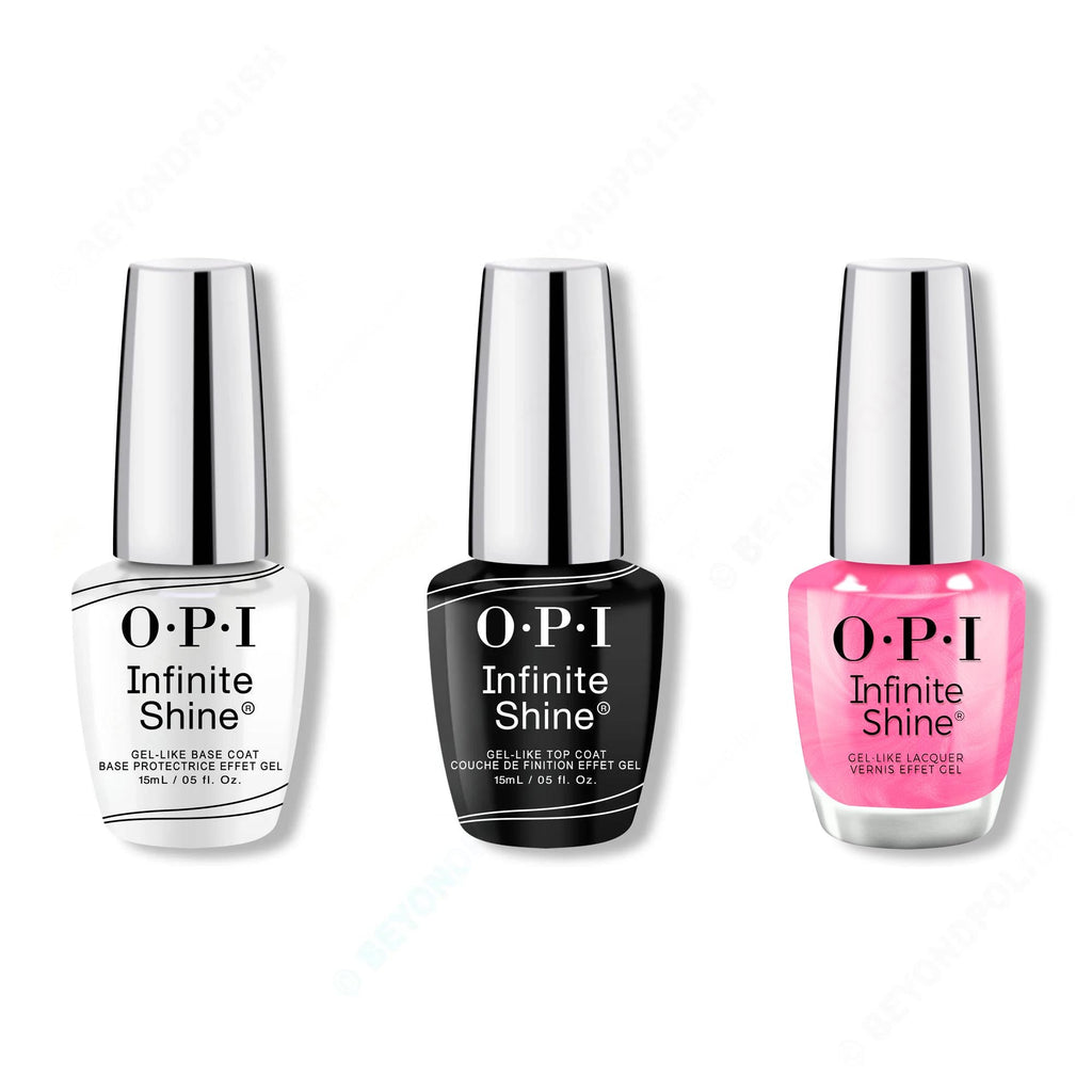OPI - Infinite Shine Combo - Base, Top & Good Nighty Aphrodite - OPIcons Spring 2026 - Long Lasting Formula