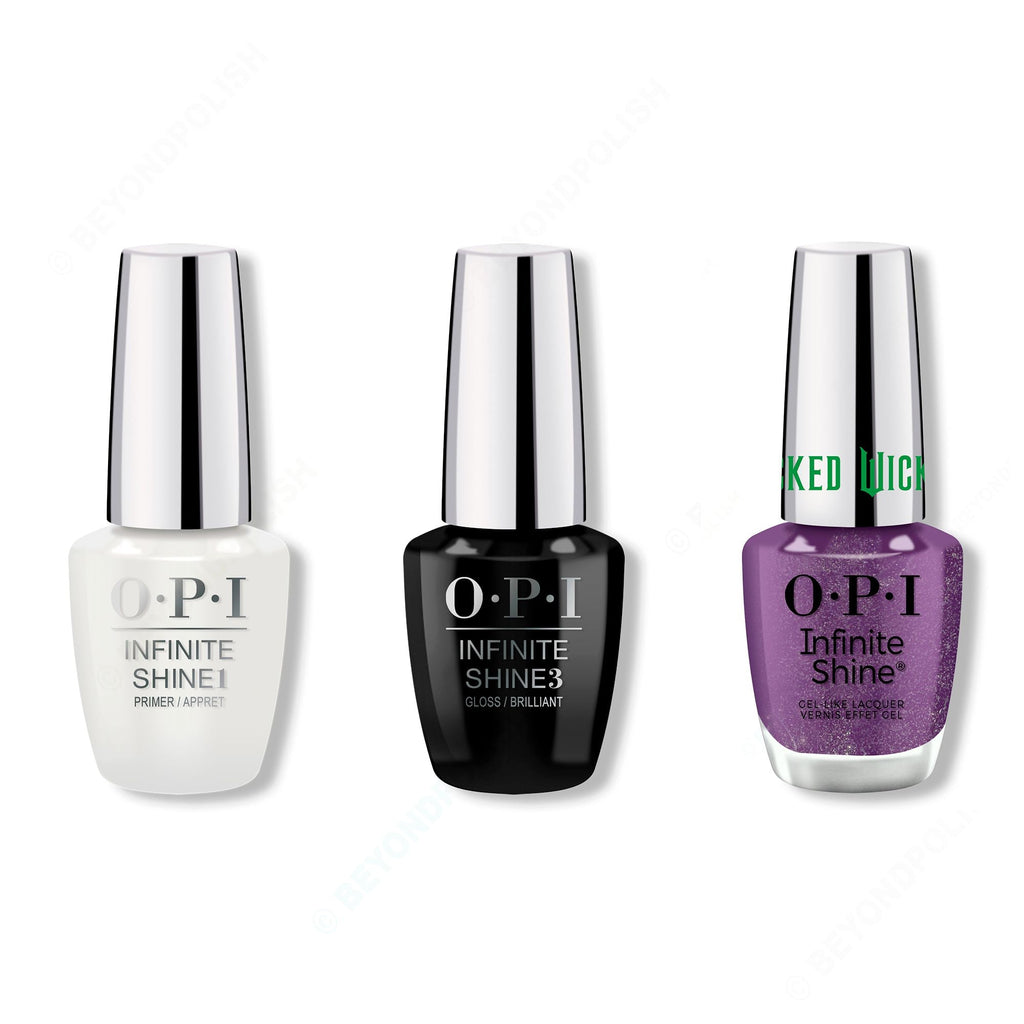OPI - Infinite Shine Combo - Base, Top & Head Shizstress - Long Lasting Formula