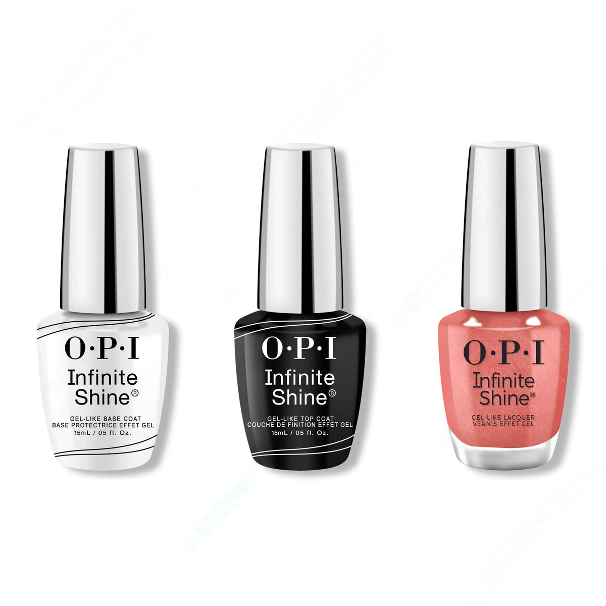 OPI - Infinite Shine Combo - Base, Top & High Stock-blingKnee s - Long Lasting Formula